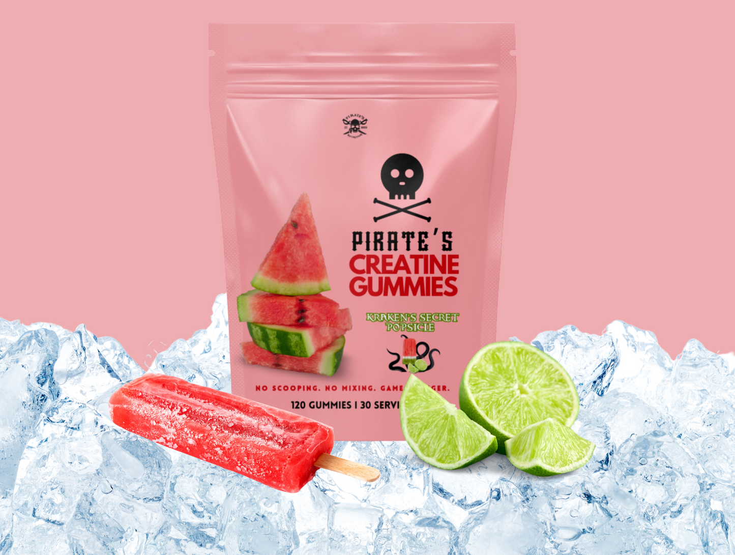 Creatine Gummies - Kraken's Secret Popsicle