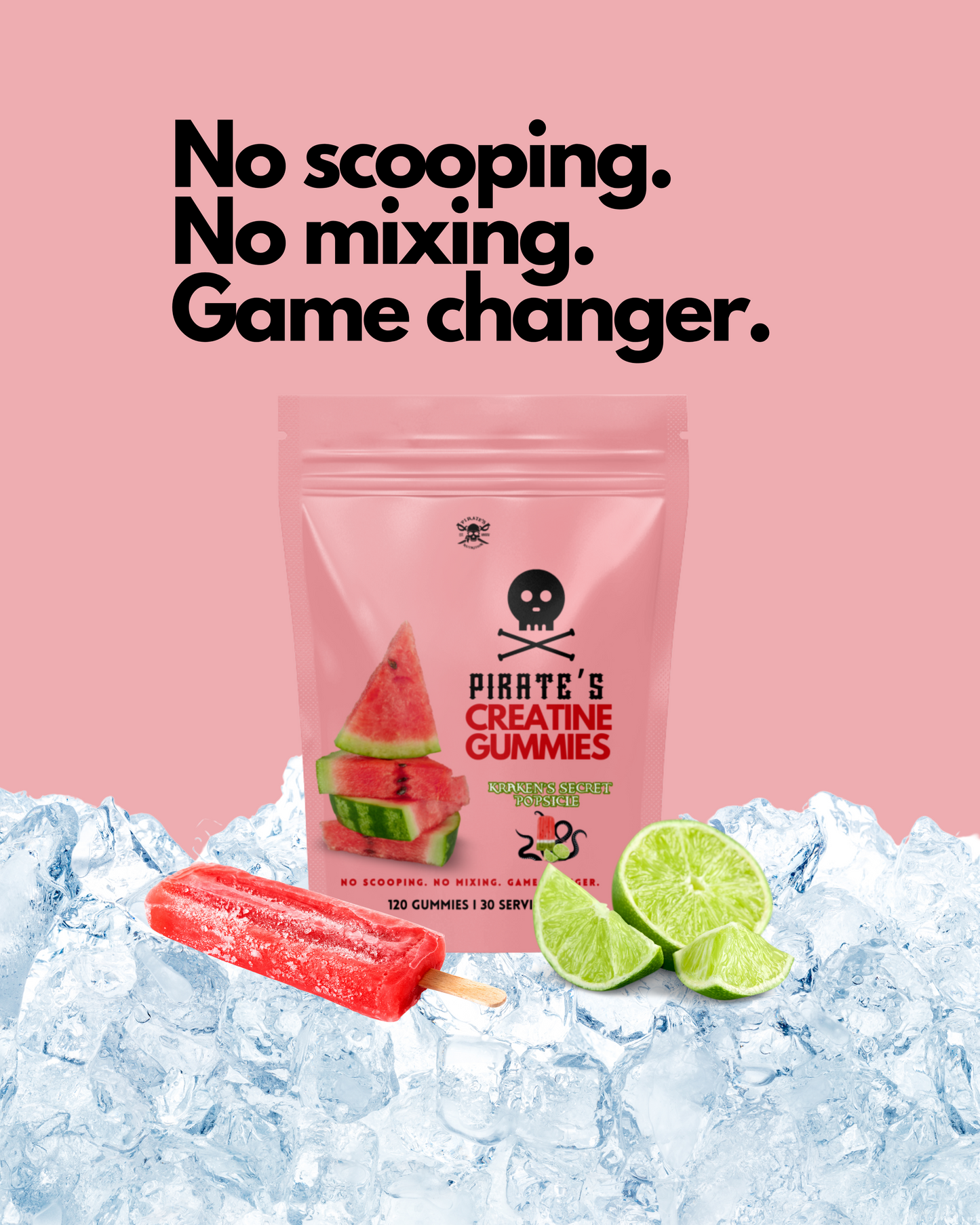 Creatine Gummies - Kraken's Secret Popsicle
