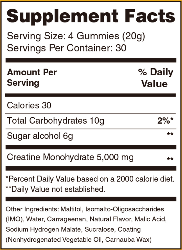 VALUE PACK - BUNDLE Captain's PassionBerry Curse Creatine Gummies