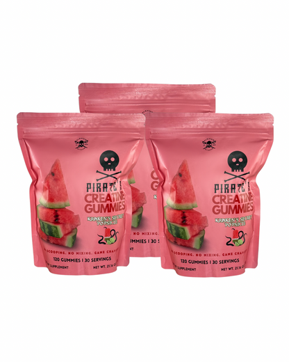 VALUE PACK - Kraken's Secret Popsicle Creatine Gummies