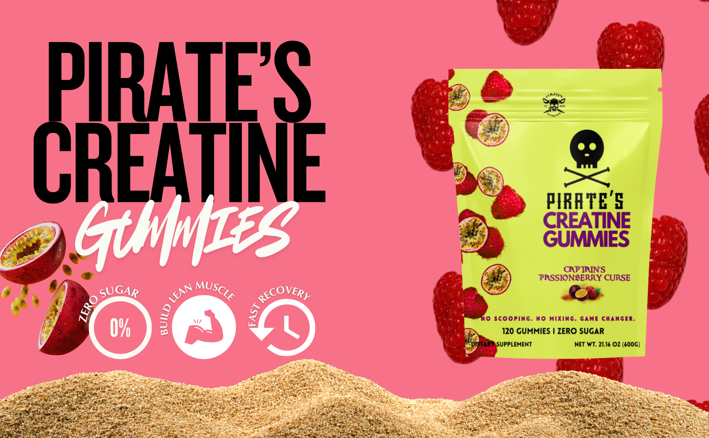 Creatine Gummies - Captain's PassionBerry Curse