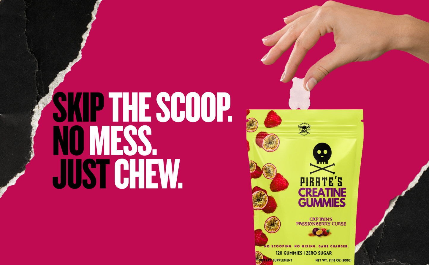 Creatine Gummies - Captain's PassionBerry Curse