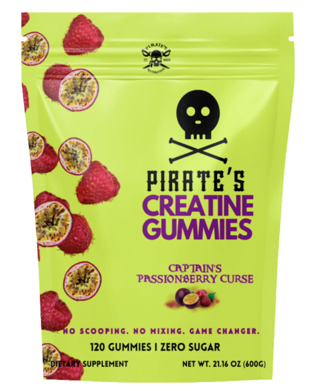 Creatine Gummies - Captain's PassionBerry Curse